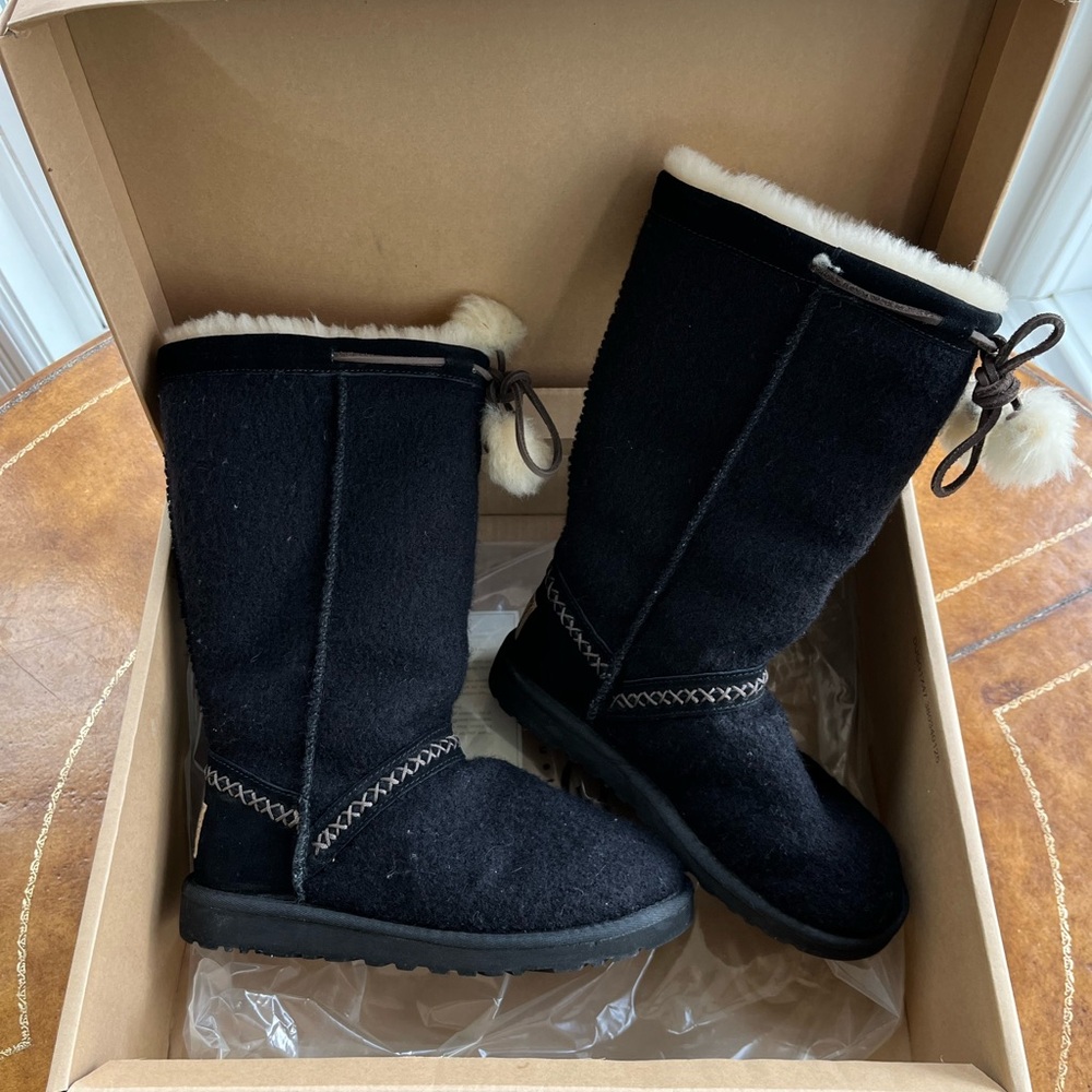 UGG Black Classic Tall Boots